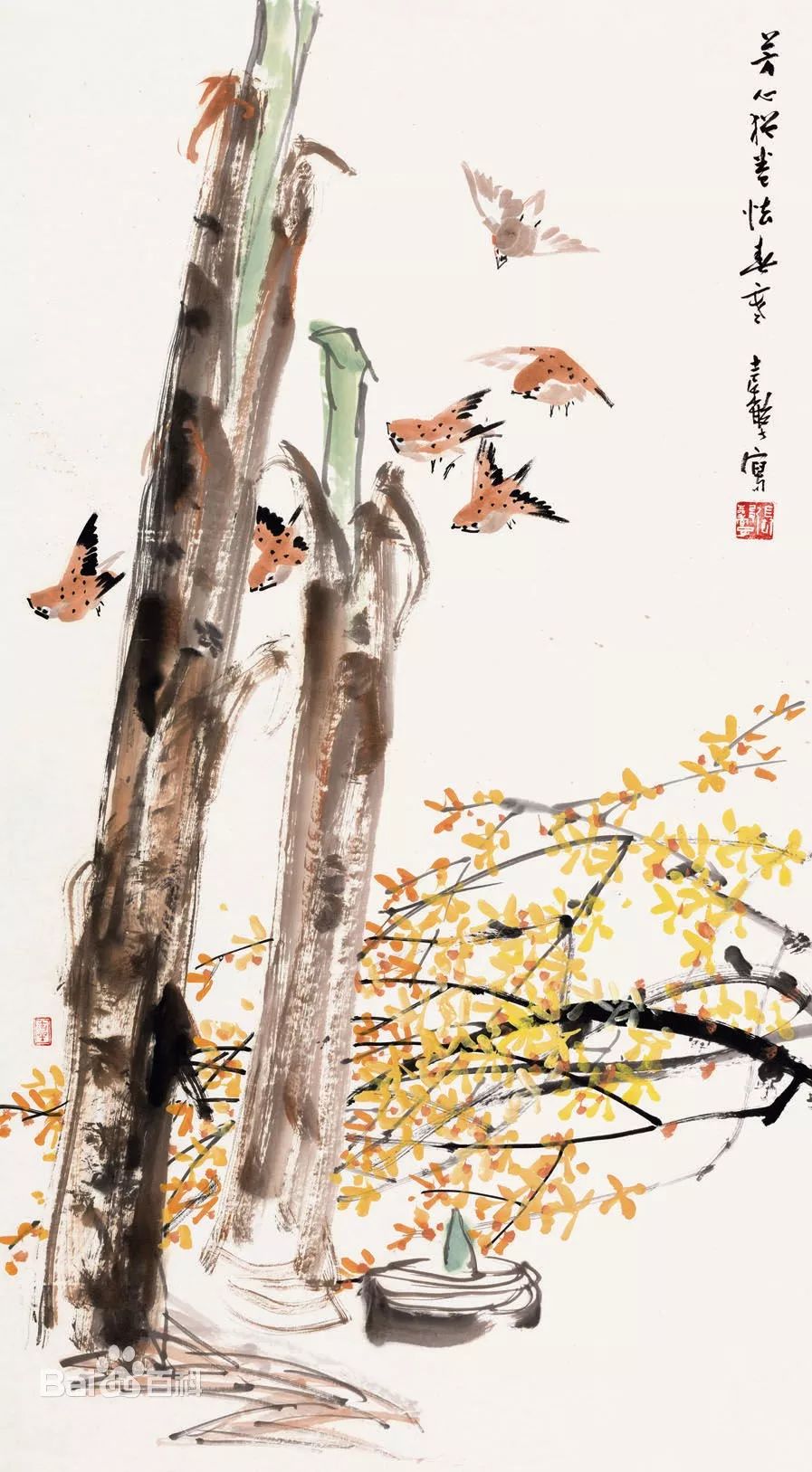 张继馨是吴门现代花鸟画大家张辛稼入室弟子.