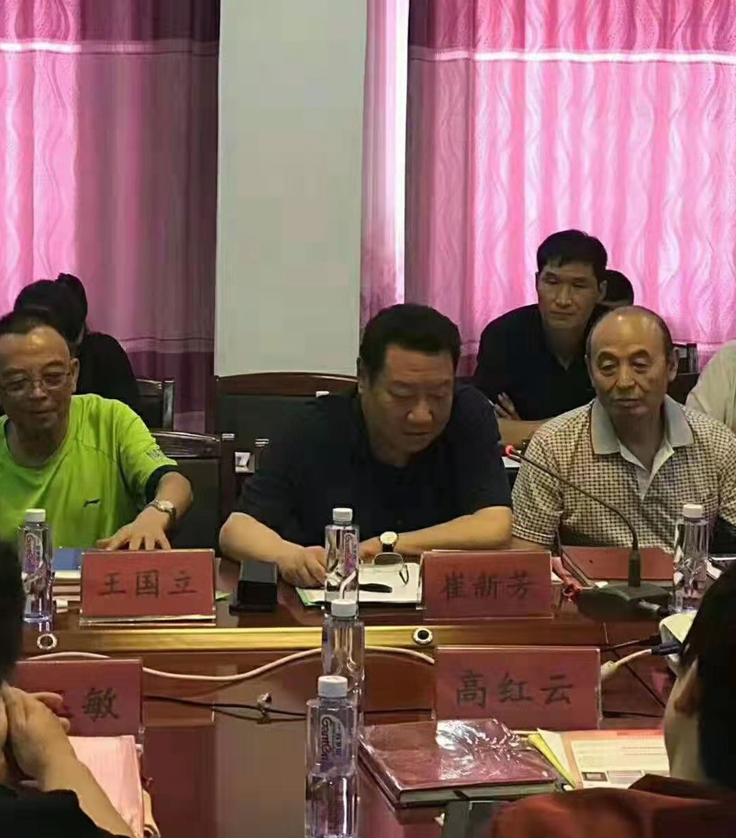 河南省老龄产业协会顾问,尉氏县原县委书记王国立,河南省老龄产业协会