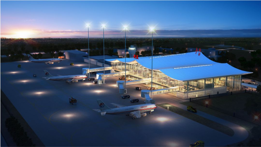 好消息安庆机场要改扩建了高清效果图曝光