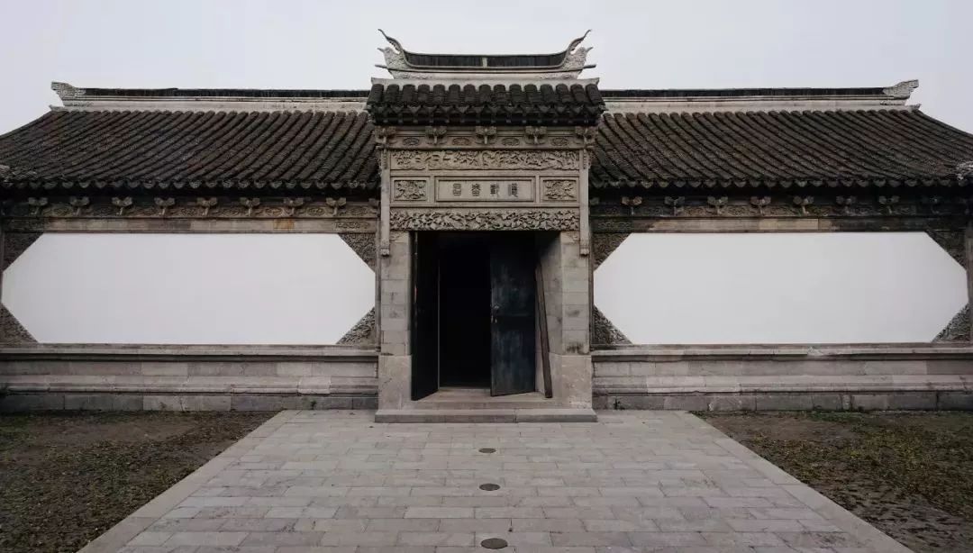 中国传统古建筑香楠厅400多年历史金丝楠木建造