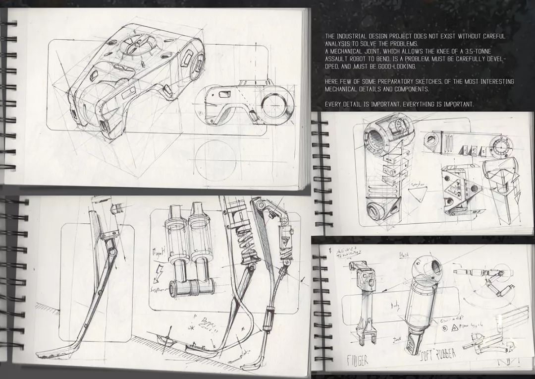 太妖艳这肯定不是机械工程师干的40张草图看的我直发呆