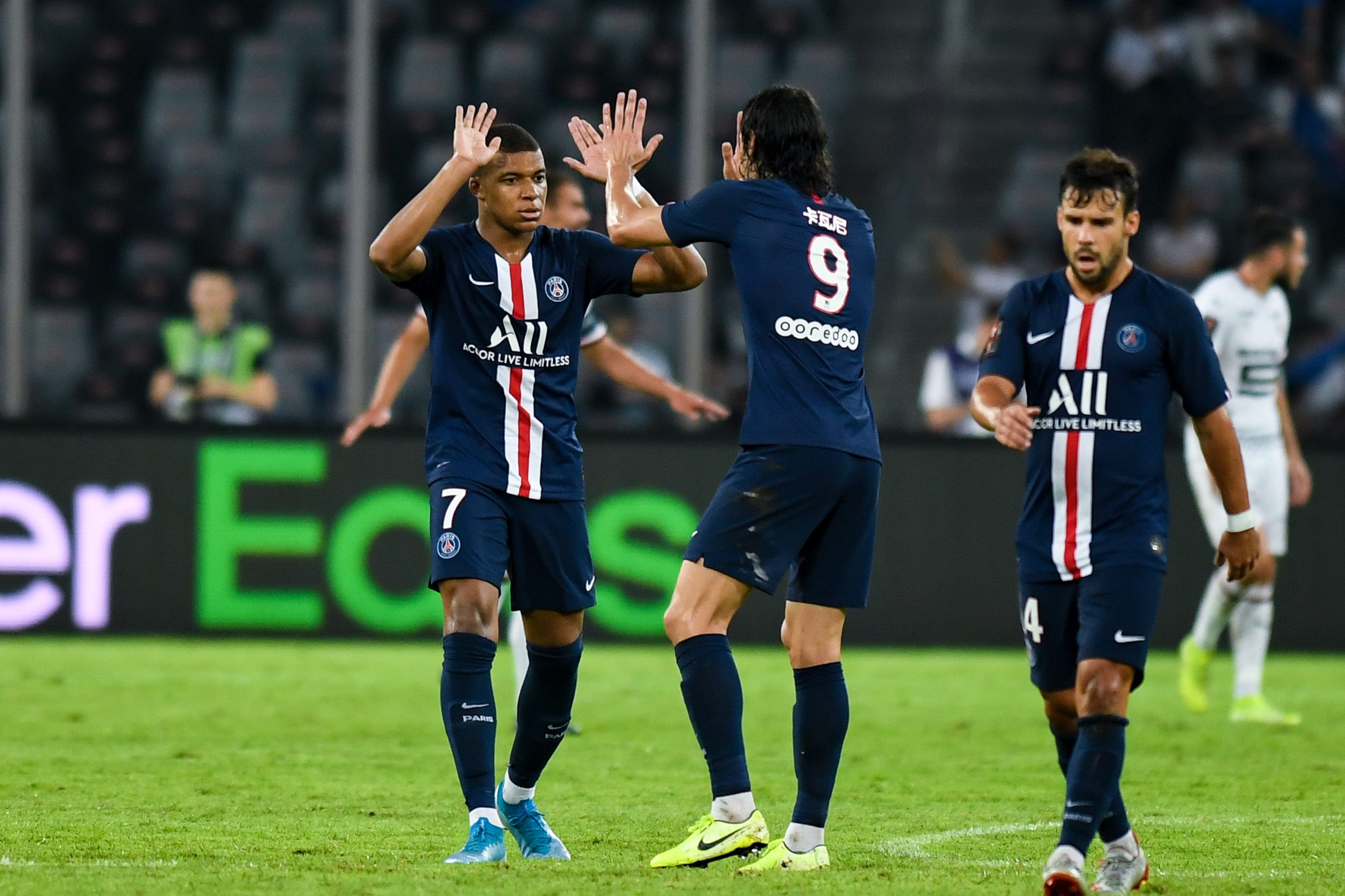 足球法国超级杯巴黎圣日耳曼夺冠