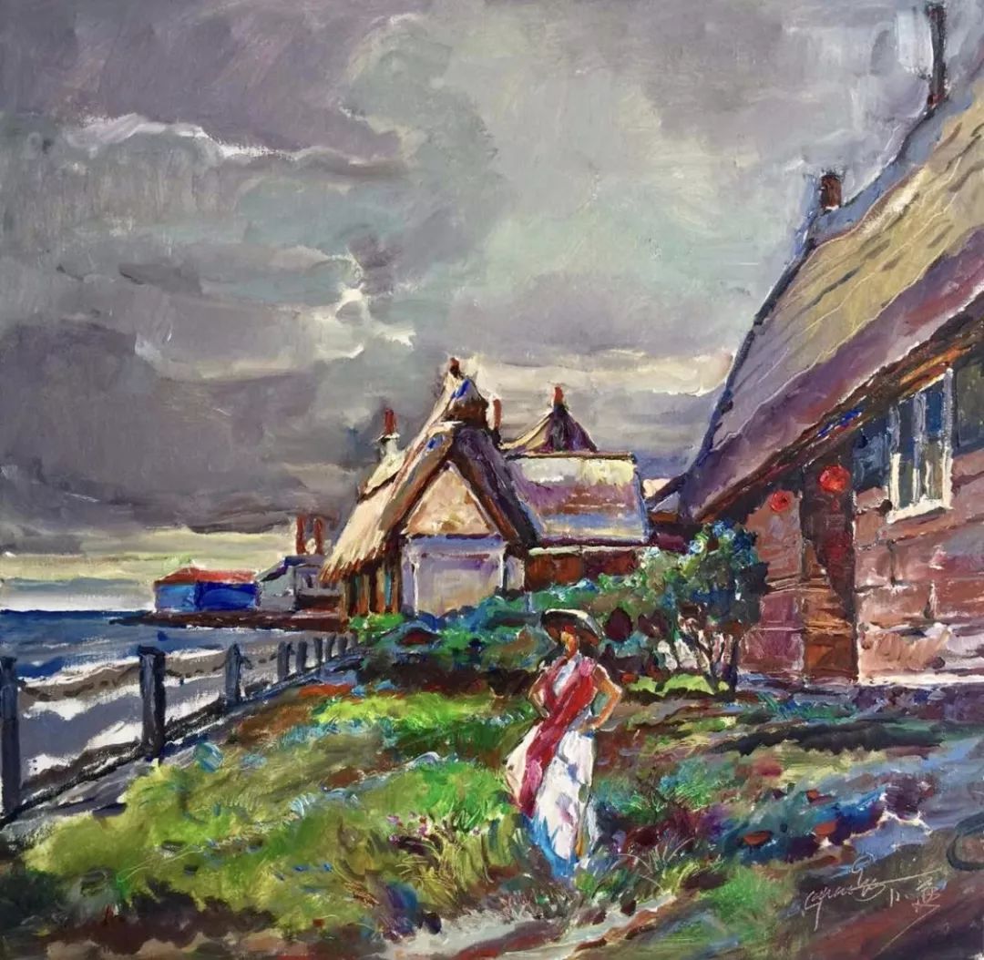 《艺展中国》杨亦谦2019绘画作品之人物创作系列_油画