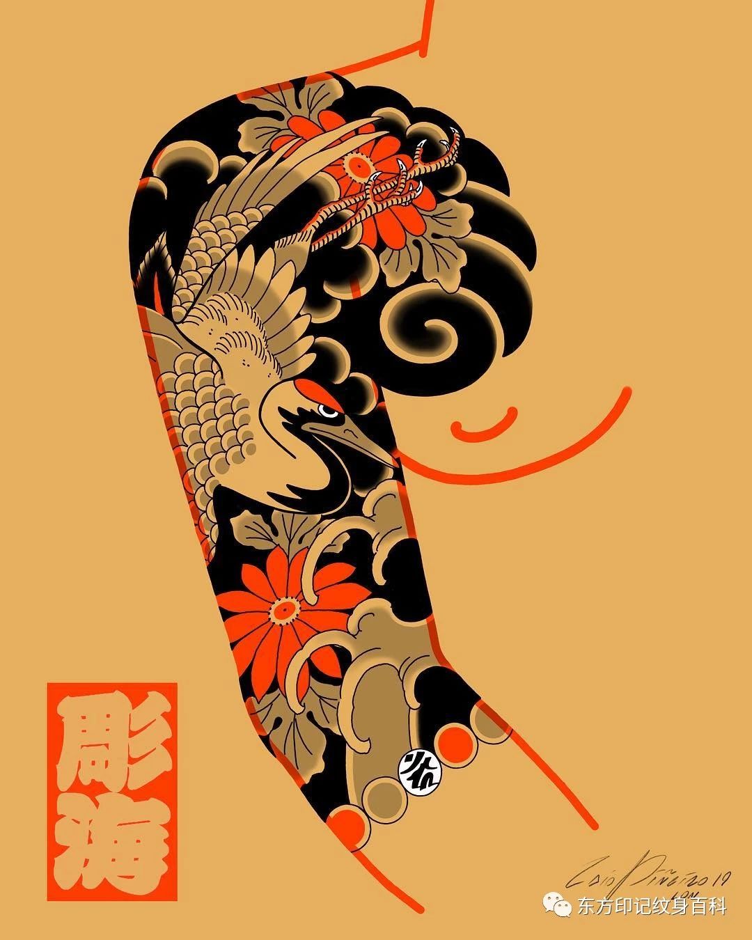 老传统纹身,最具魅力的风格之一