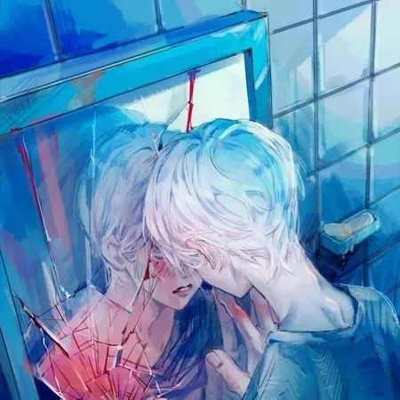 暗黑系病娇头像:动漫风