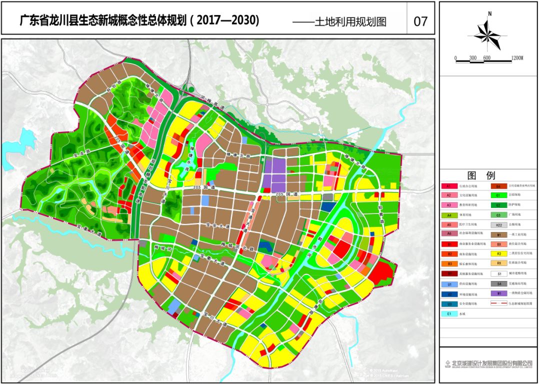 龙川县独领风骚百万人口规模规划建设大县城