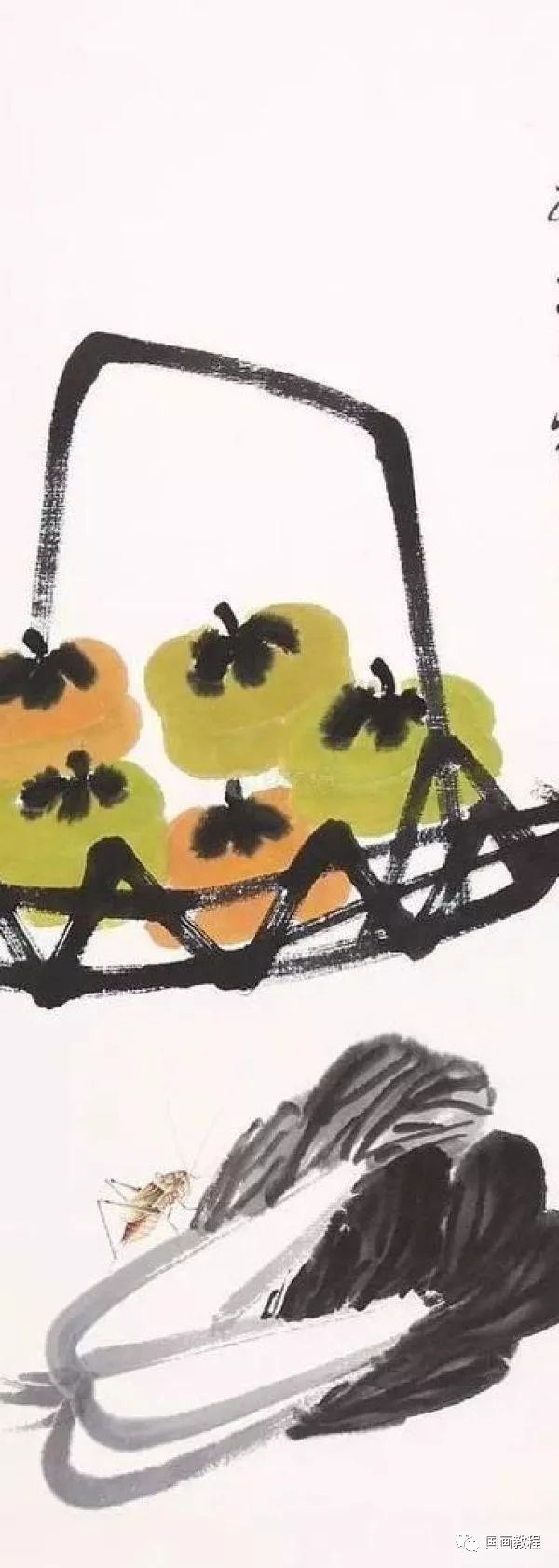 齐白石33幅柿柿如意送给大家