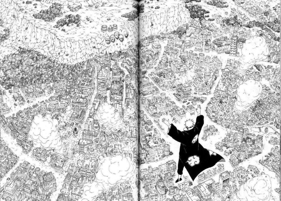 火影忍者只要轻轻一扔就能摧毁木叶跟神罗天征有得一比的大招