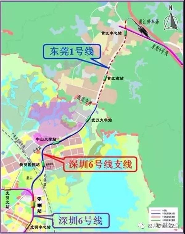 6969图片来源:深圳市轨道交通6969深圳地铁6号线支线,采用