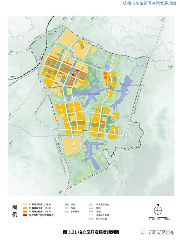 抚州市东临新区规划图图片