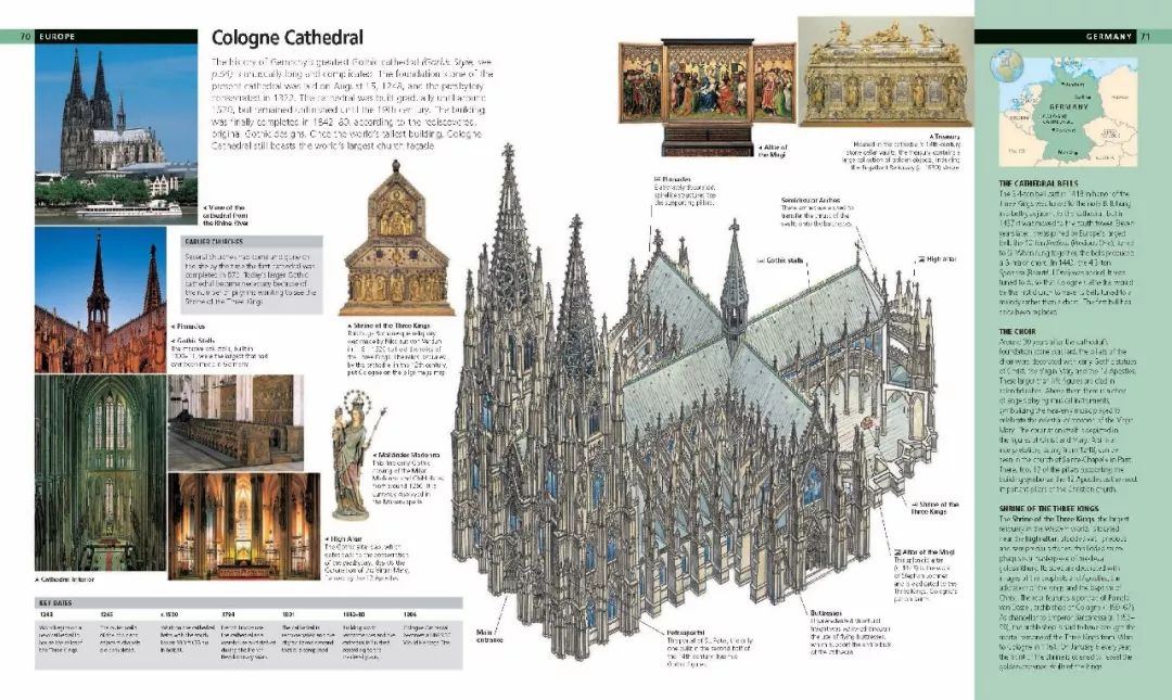 科隆大教堂平面图分析图片