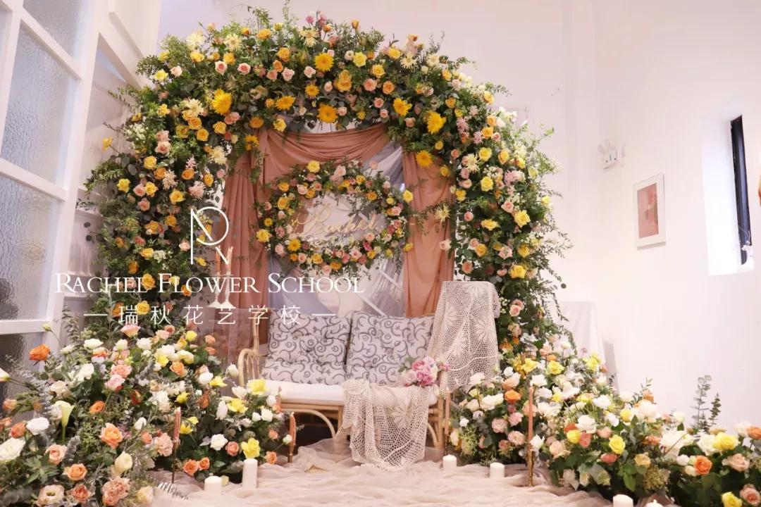 瑞秋花艺7月b班创业班回顾内心建造了一座花的殿堂有