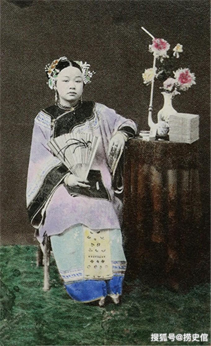 晚清人物肖像,有富家女子和梨园戏子-搜狐大视野-搜狐新闻