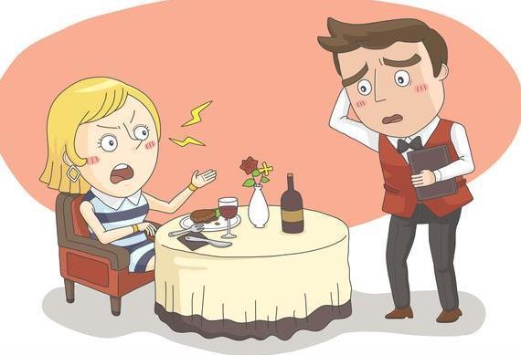 上菜慢顾客要退菜看4个不同服务员如何处理