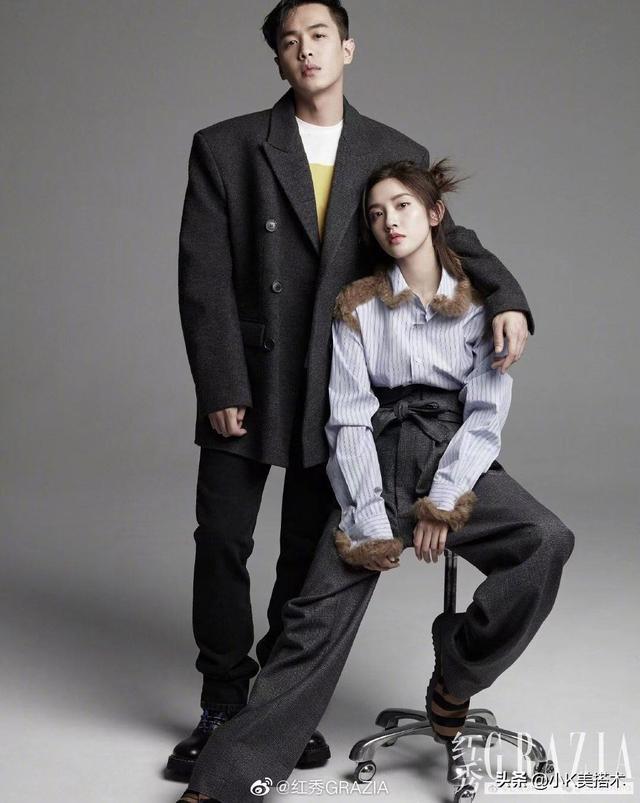 唐艺昕张若昀婚后合体演绎七夕封面大片甜蜜互动超有爱