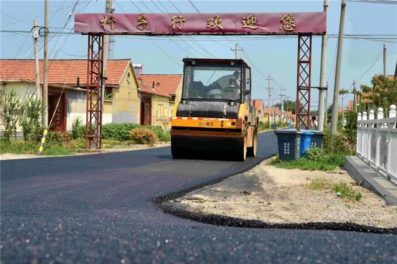 韓廟推進四好公路建設服務群眾最後一公里