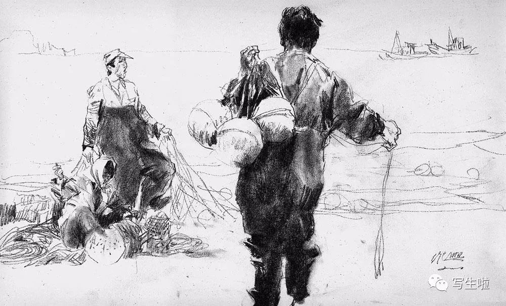 大家丨关维兴素描作品