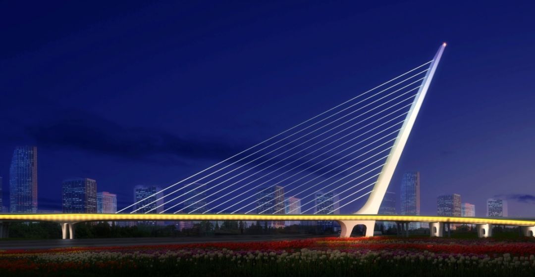 全国最高成都城东这座128米高的桥将成未来新地标