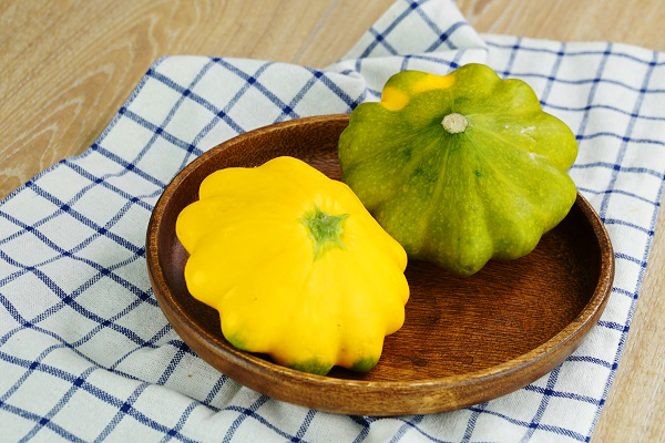 食材分享可以生吃的飞碟瓜个头小清甜爽脆可别错过哟