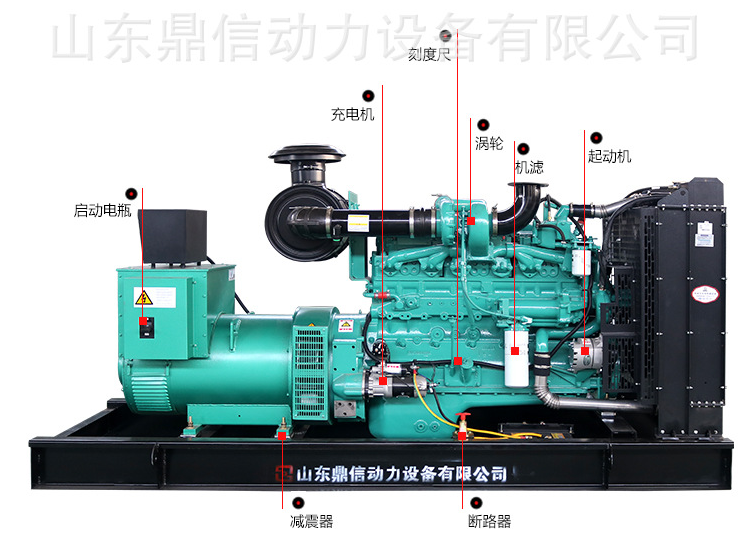 【图文】玉柴柴油发电机组组成结构介绍,鼎信动力讲解