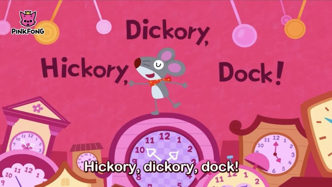 磨耳朵滴答滴答是谁在敲响时钟吓唬小狗呢hickorydickorydock滴答滴答