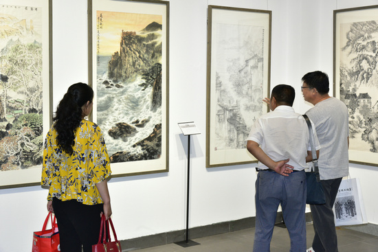 以心化境——2019当代中国画名家写生作品展在京隆重开幕