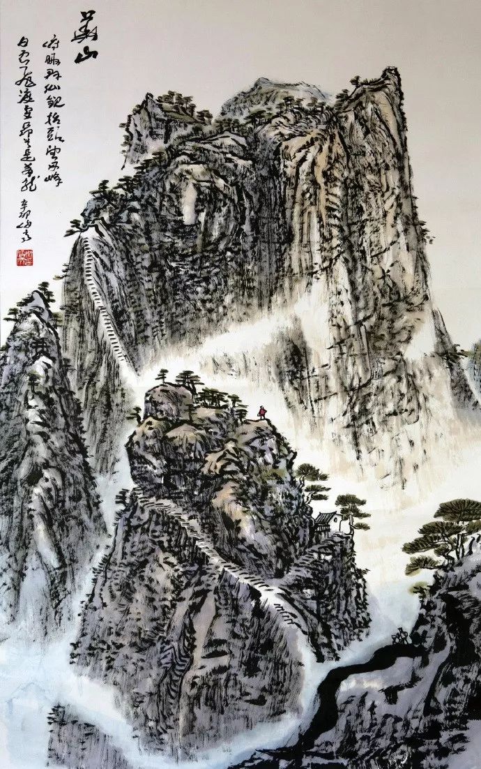 姚伯齐走自己的路丰富传统中国画90幅