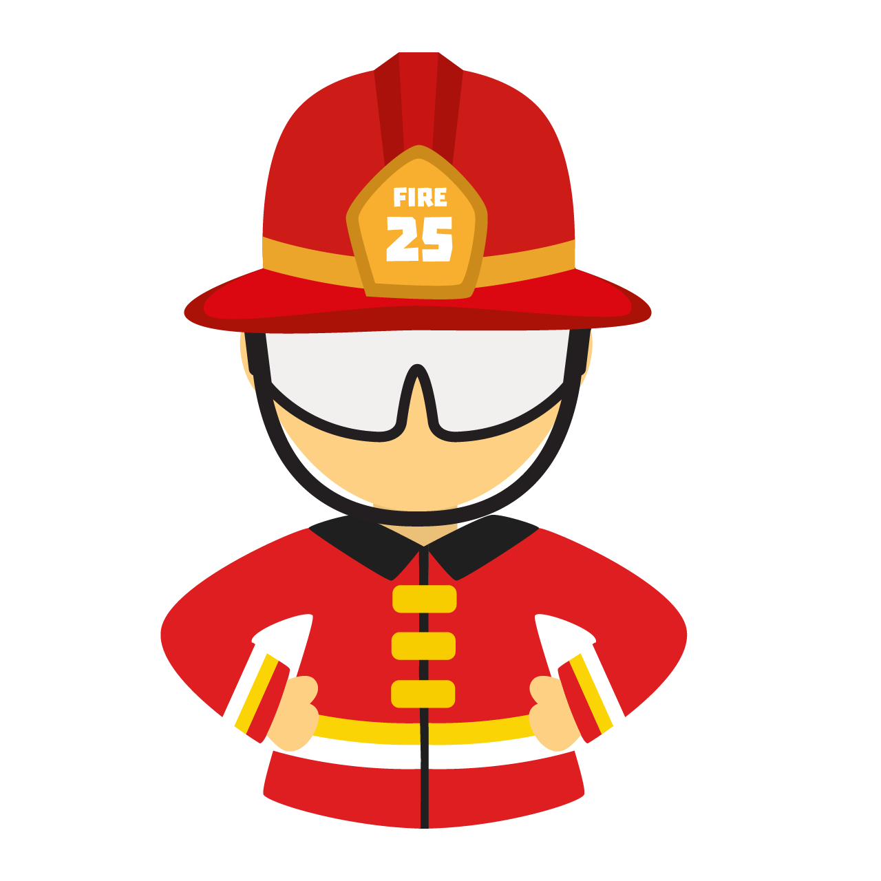 消防logo设计素材手绘图片