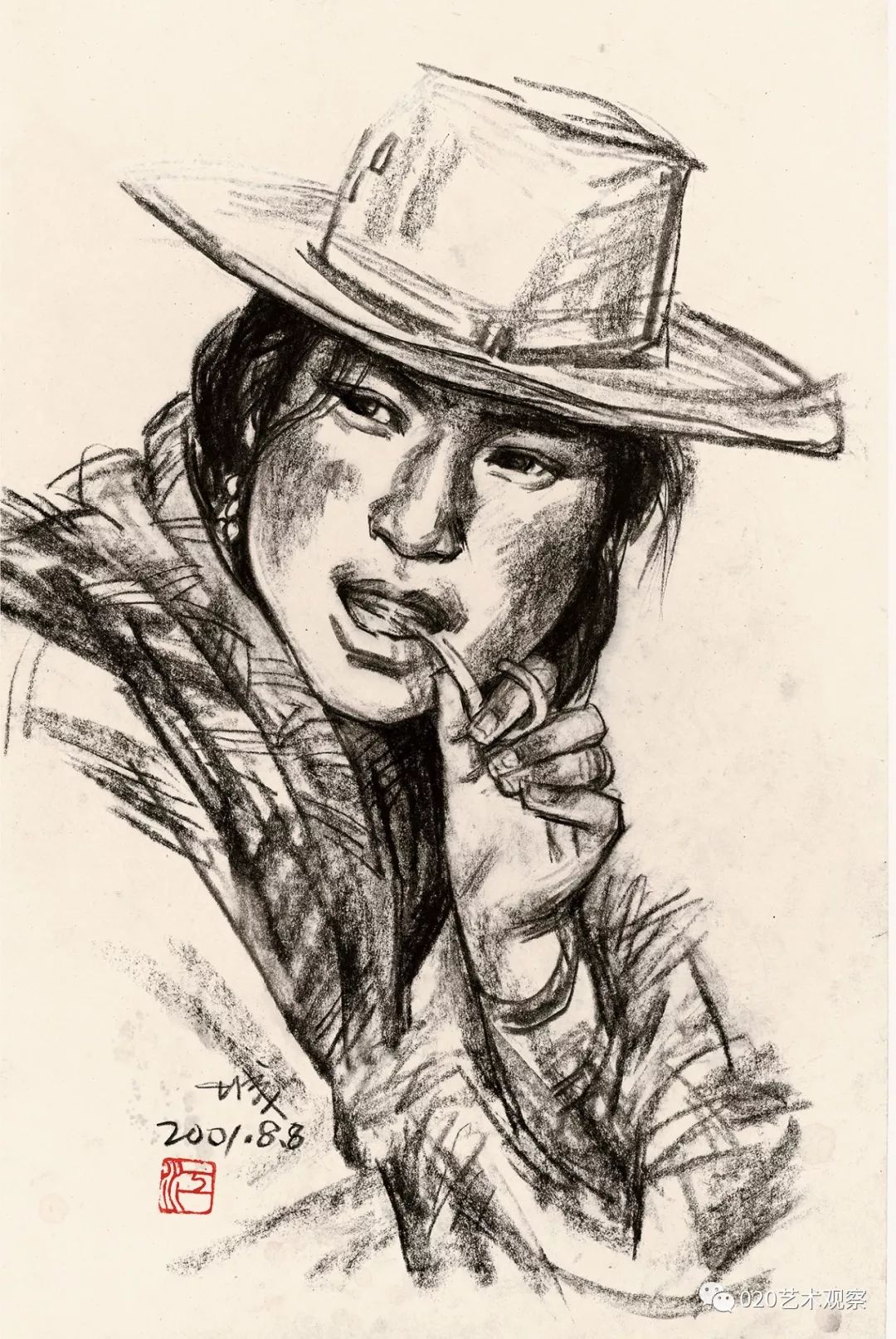 江汉城感谢杨之光老师当年要每周交15幅速写的严厉速写给我带来愉悦和