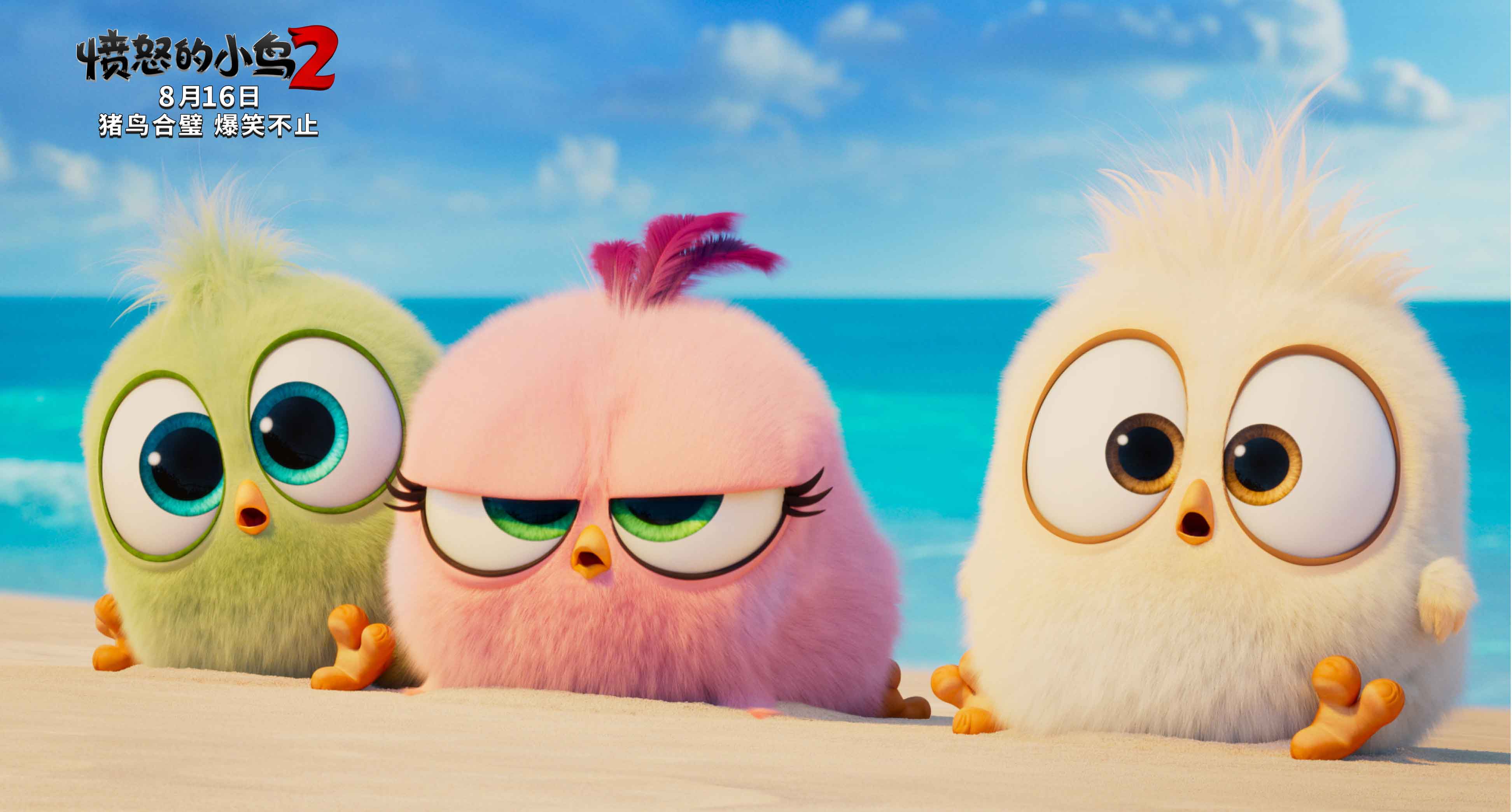 《愤怒的小鸟2》海外口碑爆棚 8月最强喜剧动画电影即将上映