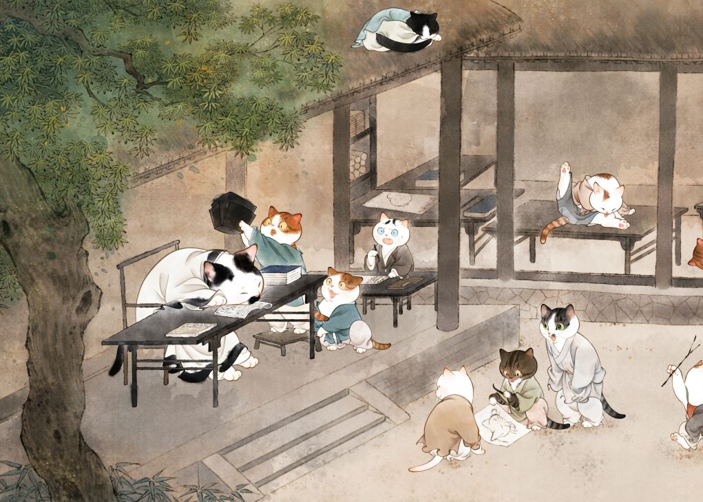 夏日漫长,一起吸猫 | 《瓜几拉画猫:吾辈宋朝猫》创作分享会