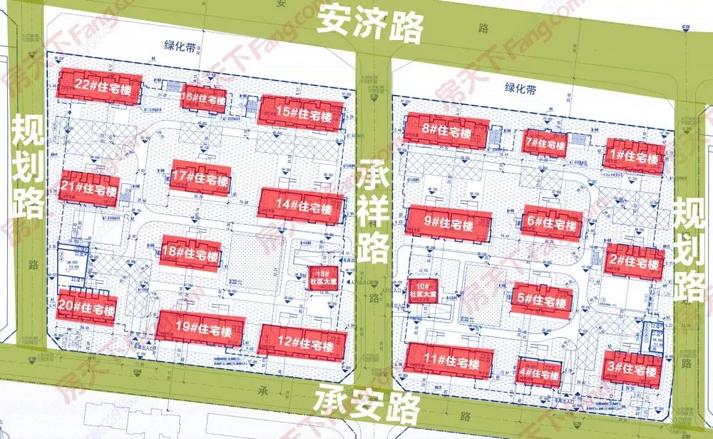 万科正定文化村项目再曝规划建20栋住宅楼可容纳821户