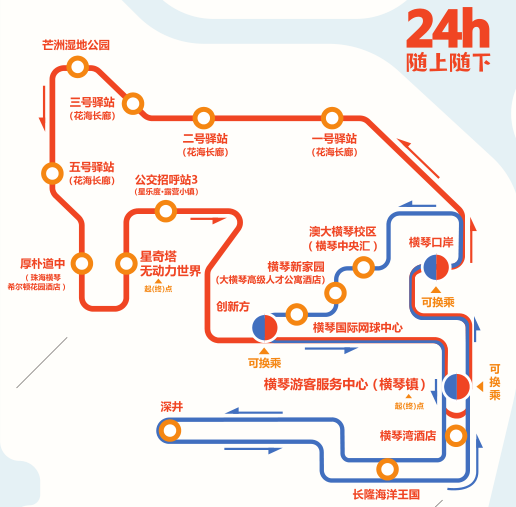 珠海新增一批高大上景区两条巴士线路畅游14个景点只要15块钱