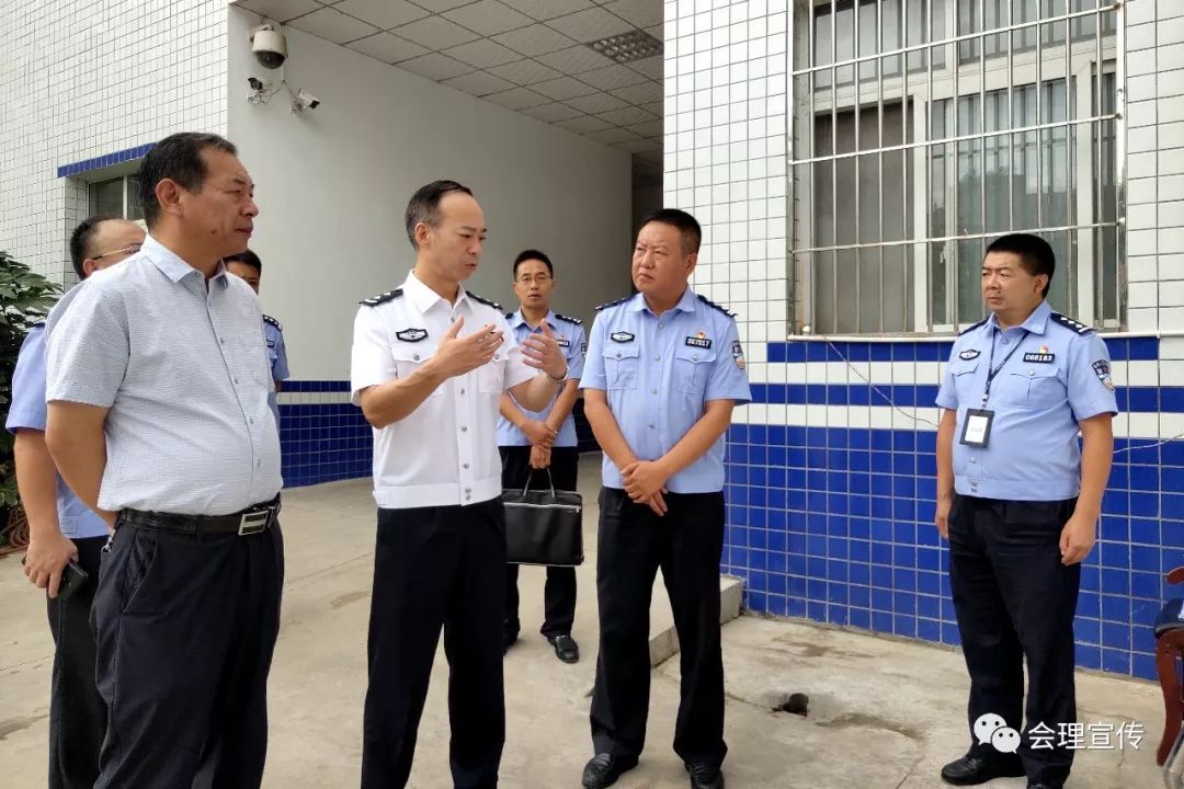 周述一行先后到城南派出所,会理看守所,县公安局实地查看了"最强信念"