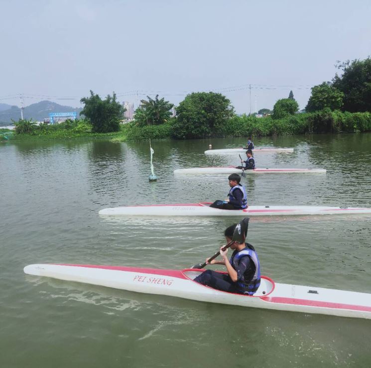 廣州南沙蕉門河碧道助力龍舟賽艇等水上運動悄然興起