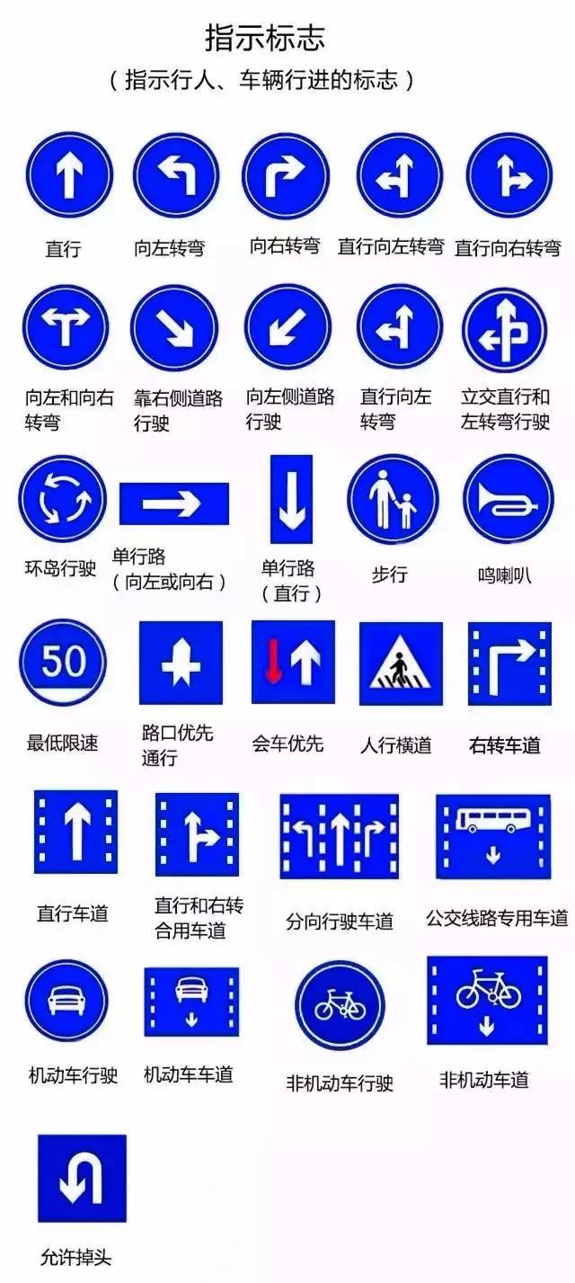 公路线条标识图解图片