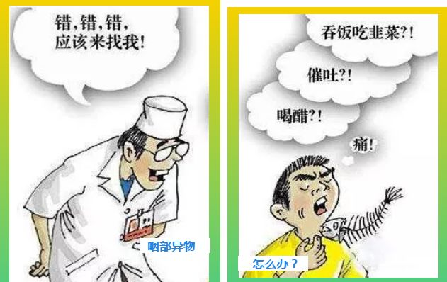 咽部异物该注意哪些?