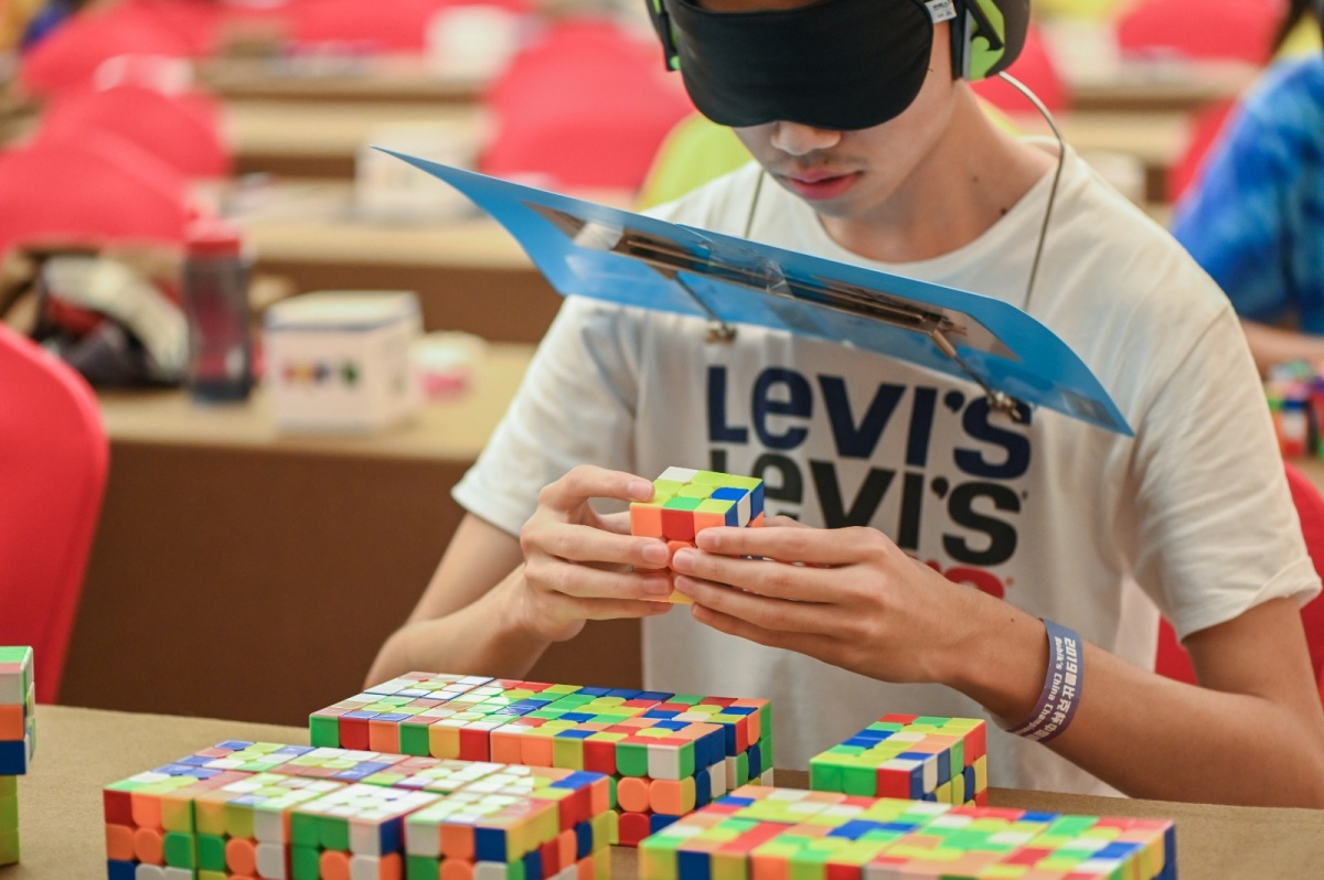 2019鲁比克杯中国魔方锦标赛在合肥举行