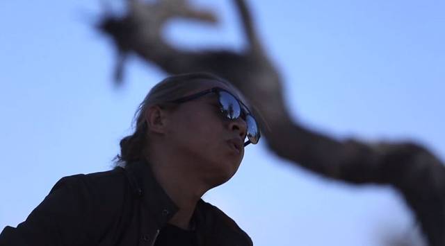 旅程的最后一天,痛仰和众多乐队站上了"敦煌大漠音乐节"的舞台,他们