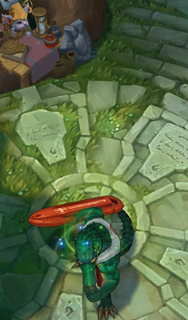 lol皮肤中那些有趣的回城姿势锤石的钩子又钩到了什么宝贝