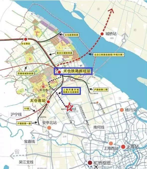 最新上海轨道交通嘉闵线延伸到太仓高铁站