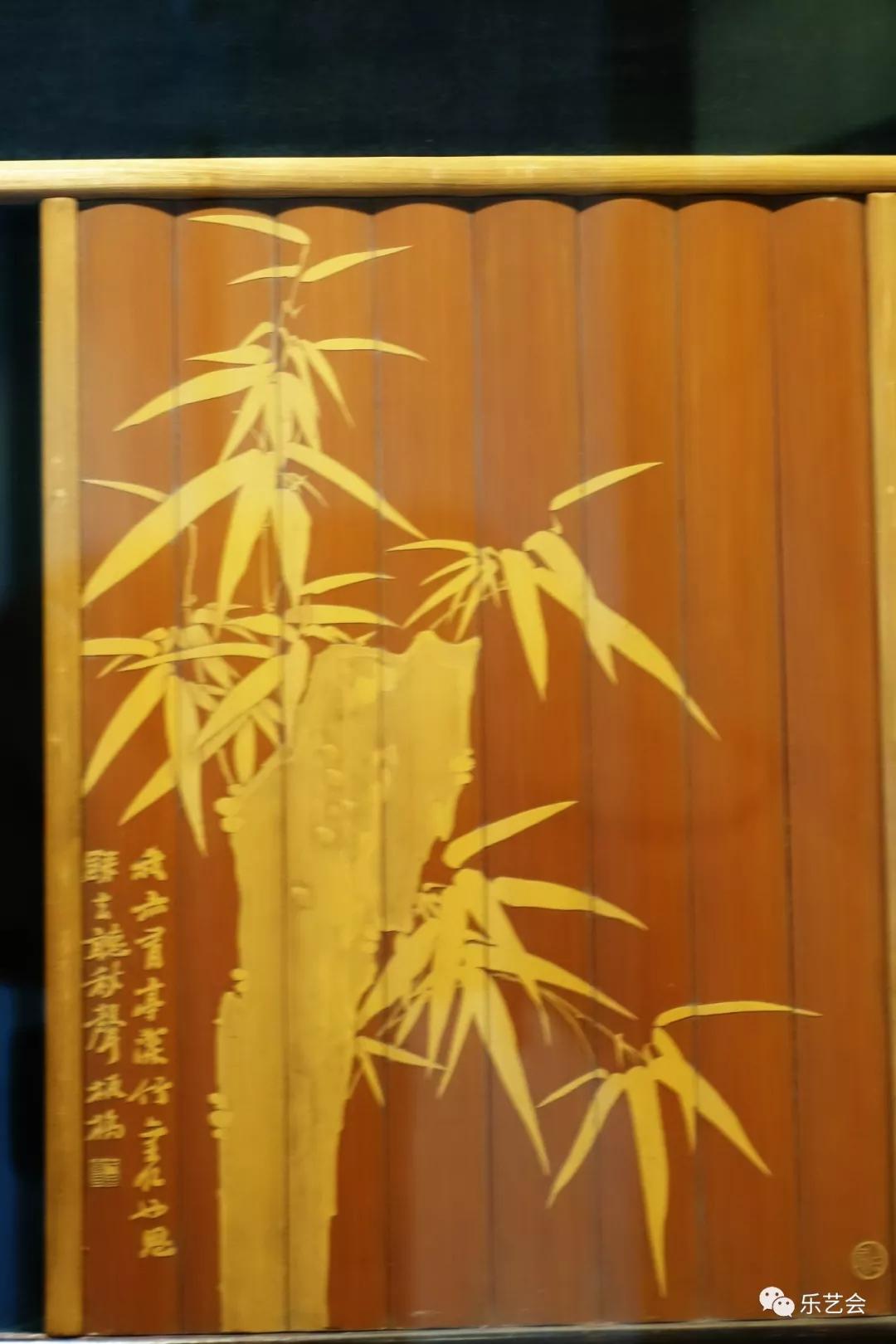 妙手削轻筠白士风白雪飞父女常州博物馆留青竹刻艺术展上