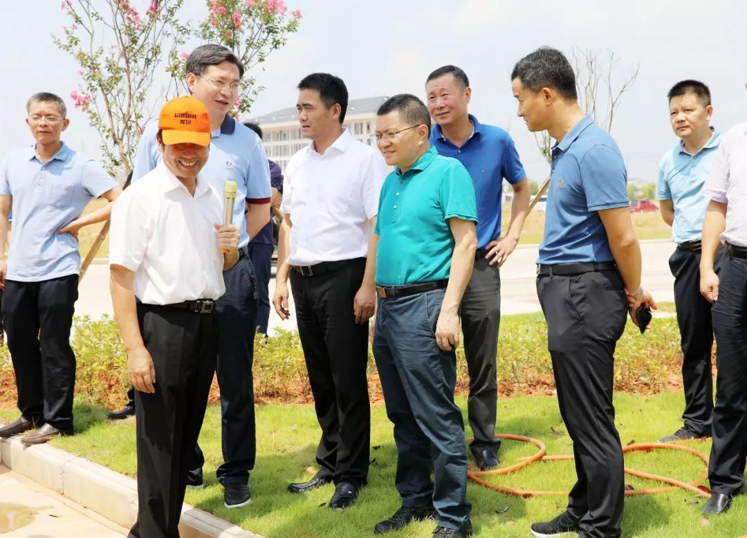 聂智胜一行先后来到济民可信清洁能源,江西龙工机械有限公司,江西龙锐