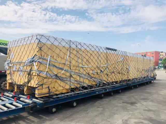 河南新百福国际物流有限公司超大件货物装卸成功案例