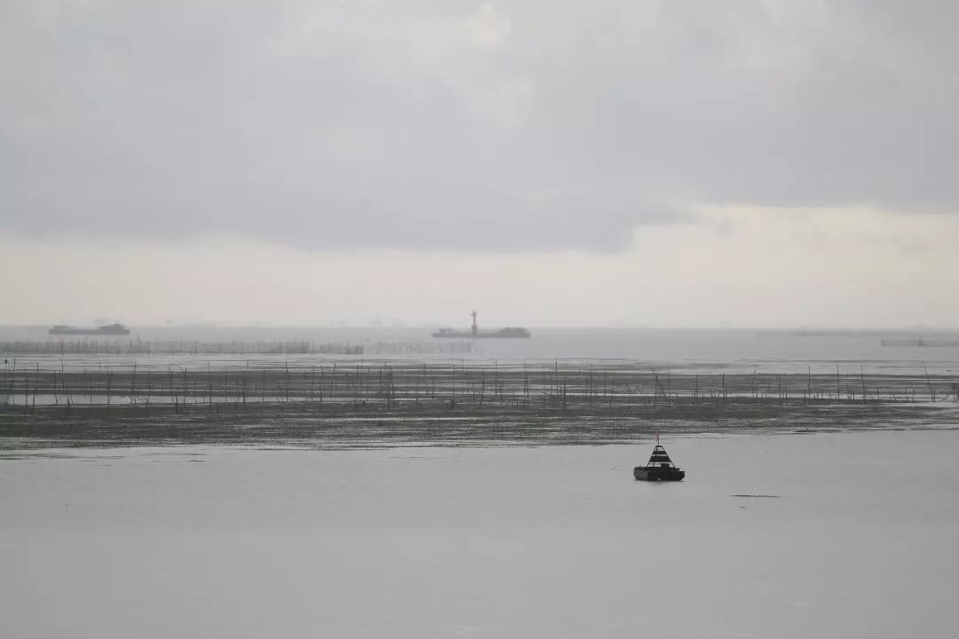 活久見!洪澤湖驚現海市蜃樓奇觀