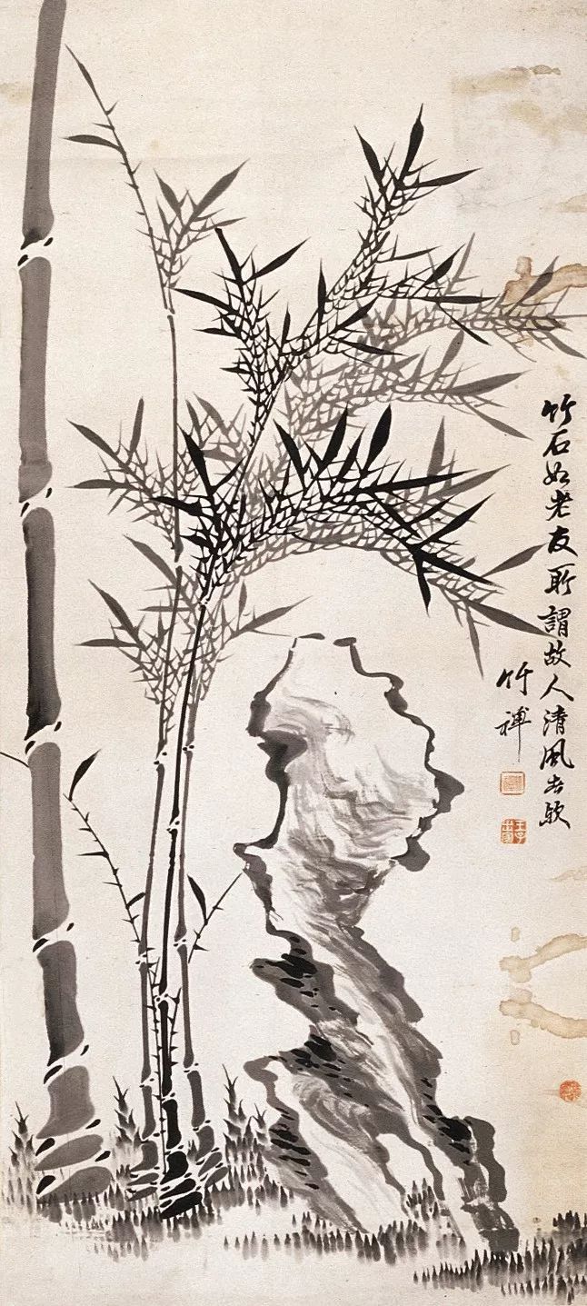 一代高僧竹禅大师携大笔一支纵横天下80幅