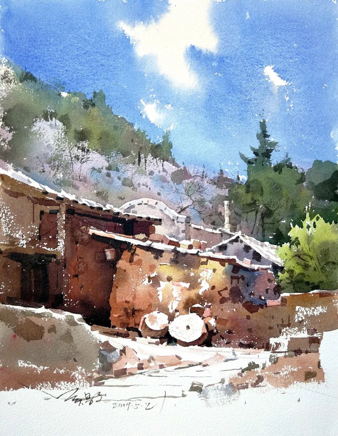 吴昌文 | 痴迷于水彩写生的"另类"