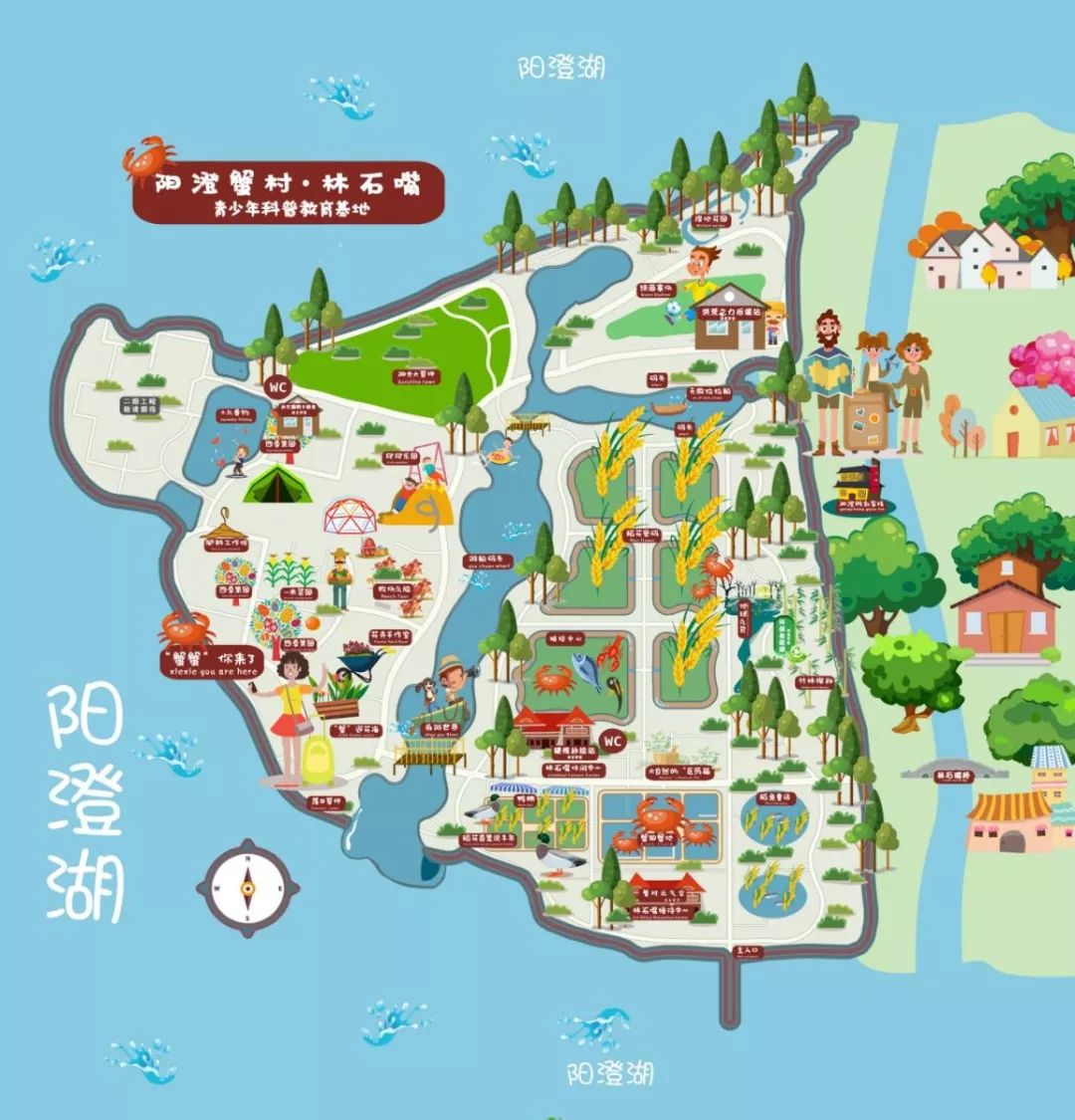 昆山大渔湾地图图片
