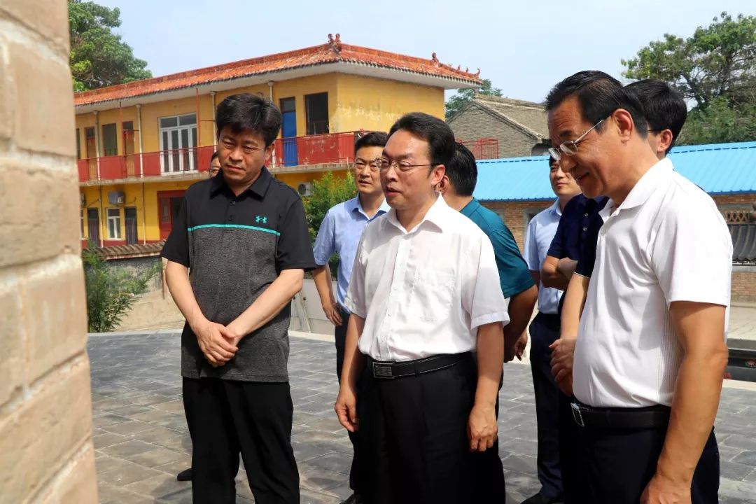 7月20日,刚从中央党校学习归来的朱鹏市长,第一时间调研安邑古镇综合