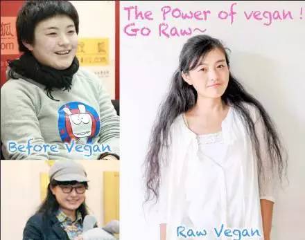 纯素食主义者韩李李停止吃肉让她逆转了家庭遗传病开始美丽蜕变